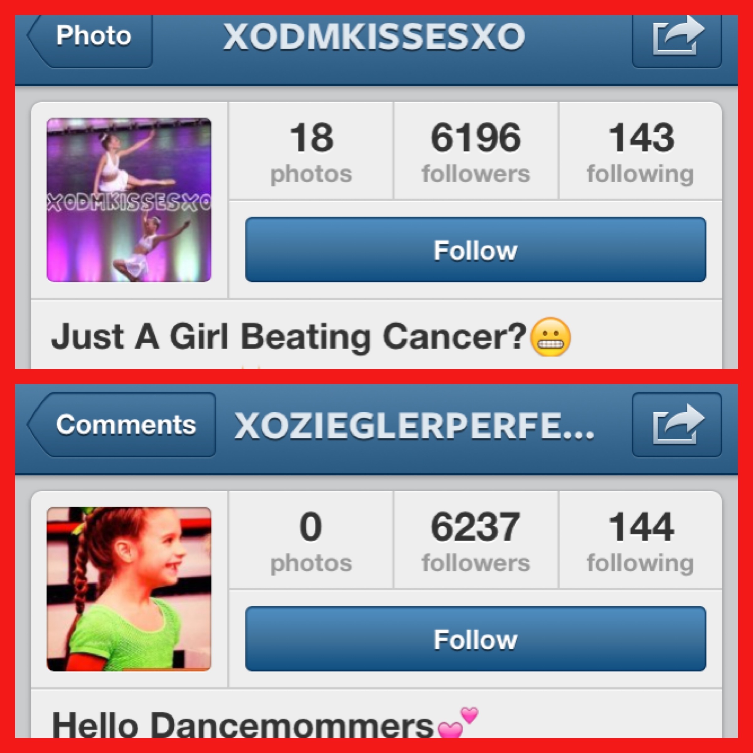 Teen Fakes Cancer On Instagram To Get Mackenzie Ziegler S